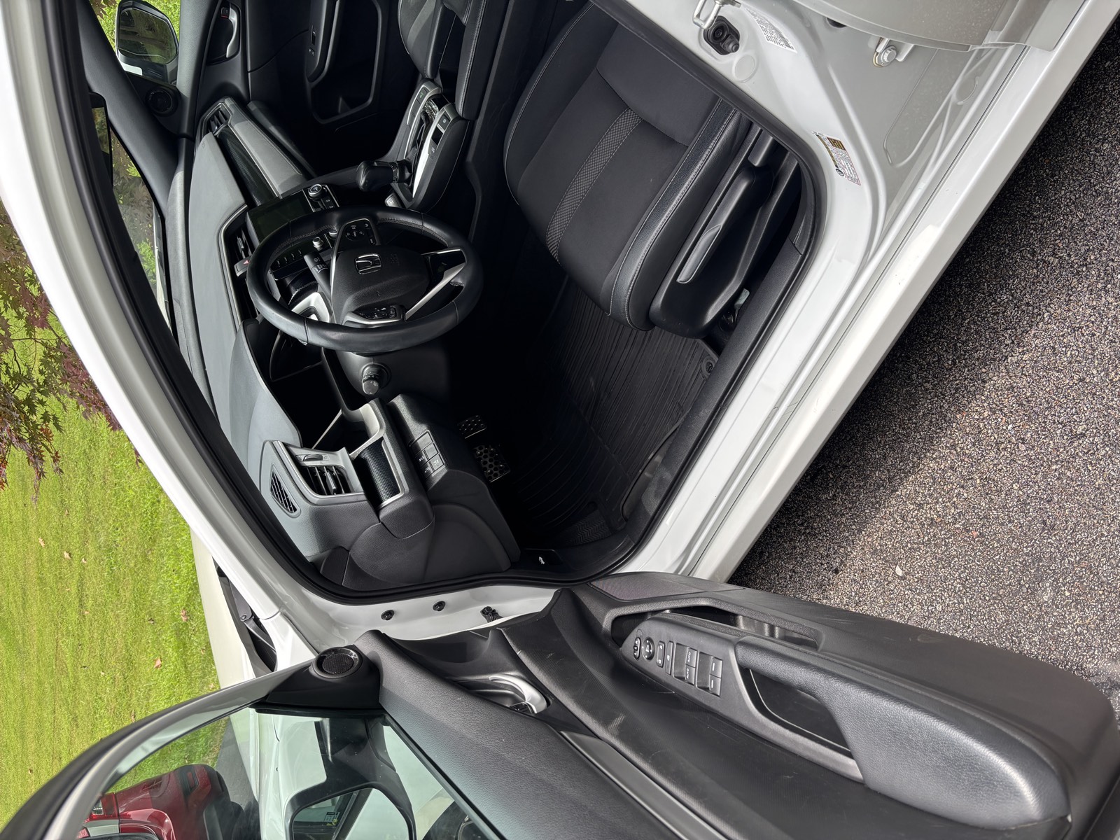 Deep-cleaned driver's seat and cabin after an Interior Reset